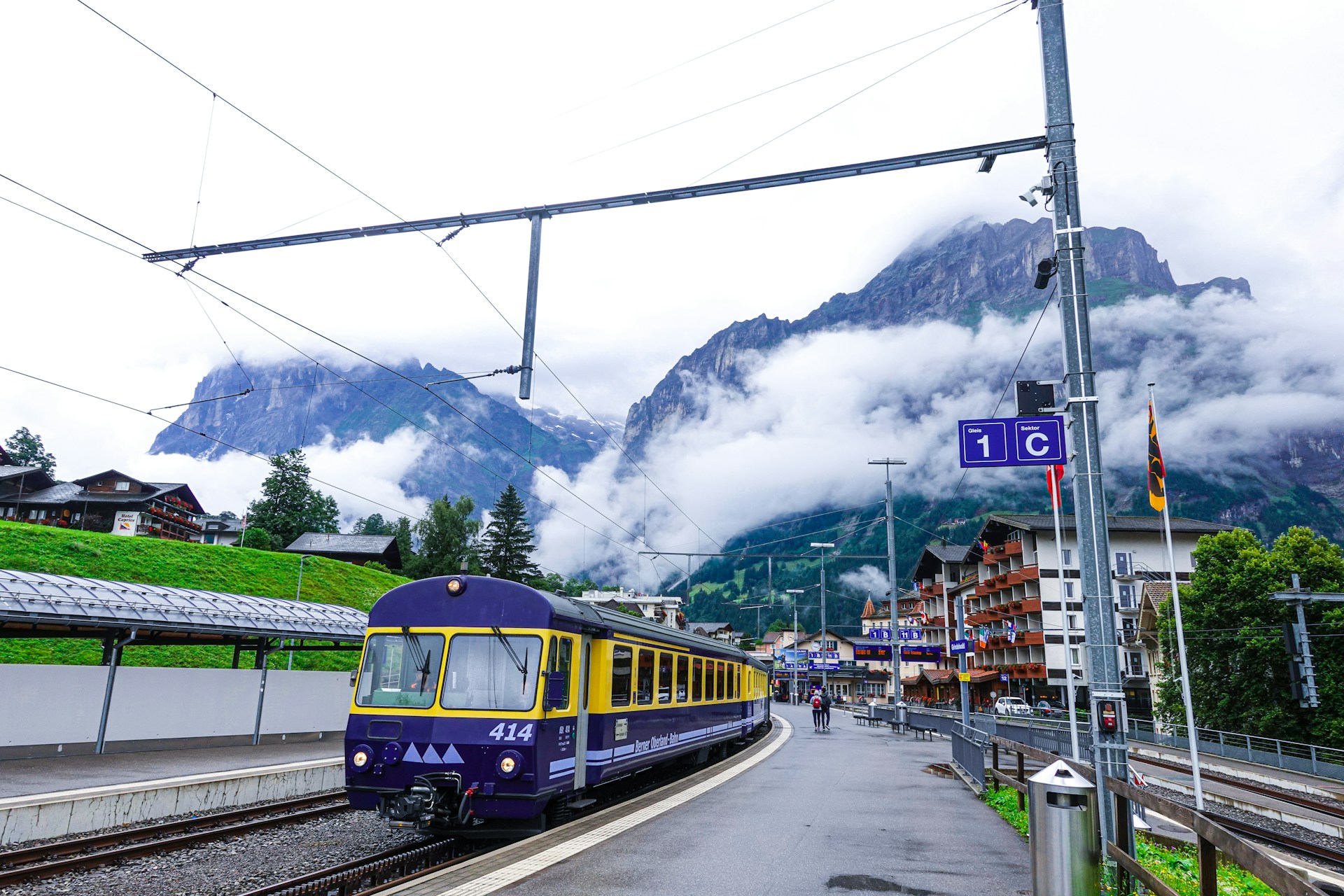 Grindelwald, Switzerland train